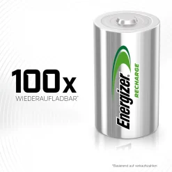 Energizer NiMH Akku Power Plus Mono D 2.500 mAh 2er Pack