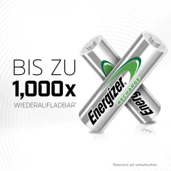 Energizer NiMH Akku Universal Mignon AA 1.300 mAh 4er Pack