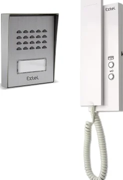 Extel Türsprechanlage Easy Bus 3 2 Draht Komplett Set