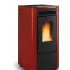 Extraflame Pelletofen Ketty rot Stahl2,4 - 6,5 kWrot