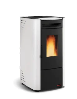 Extraflame Pelletofen Ketty weiß Stahl2,4 - 6,5 kW