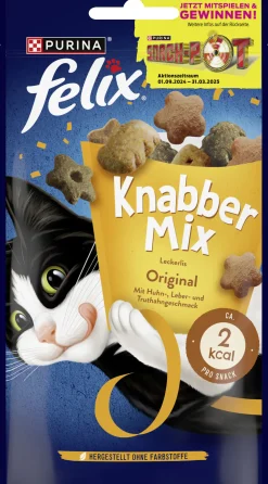 Felix Knabbermix Katzensnack Original 60g