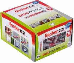 Fischer Dübel Duopower 6.0 x 50 mm - 100 Stück