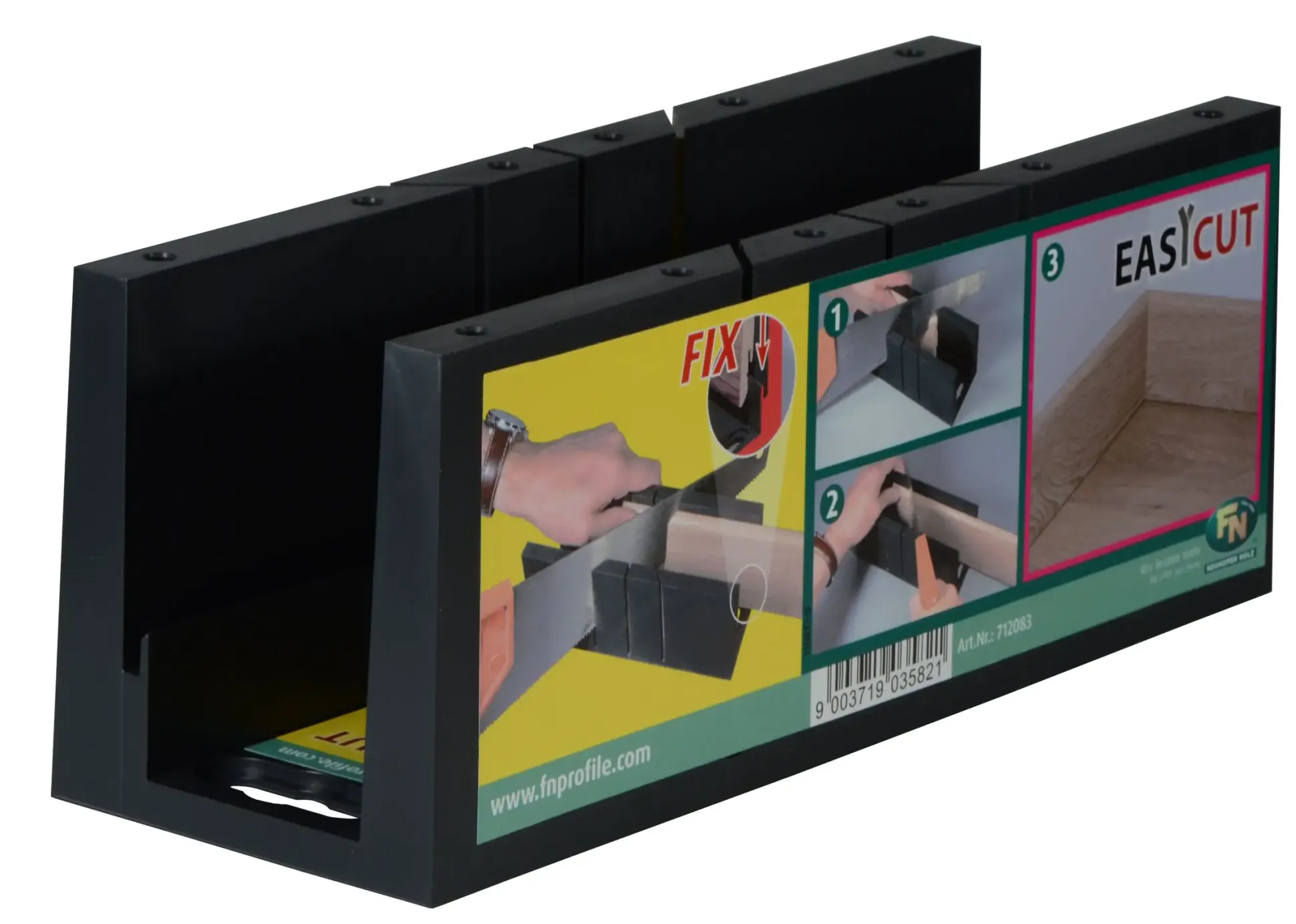FN Neuhofer Gehrungslade 240 x 84 mm schwarz