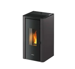 Freepoint Pelletofen Indigo anthrazit bis 7 kW Heizleistung