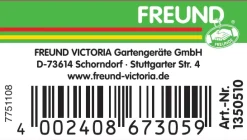Freund Victoria Allzweck-Kunststoff Schaufel 45 x 36 cm