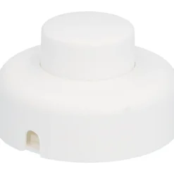 Fuß-Tretschalter 1pol 1A 250V 1A weiß
