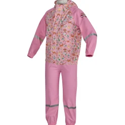 Gebol Regenjacke Little Helpers Märchenwald pink