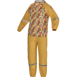 Gebol Regenjacke Little Helpers Emoji orange