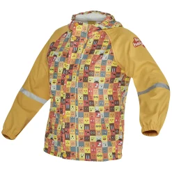 Gebol Regenjacke Little Helpers Emoji orange