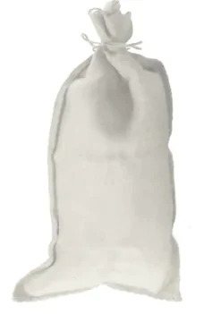 Gewebesack Sandsack 60 x 30 cm weiß mit Band zum Verschließen