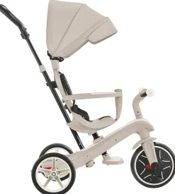 Globber Dreirad für Kinder Explorer Trike 4-in-1 Eco creme/weiß