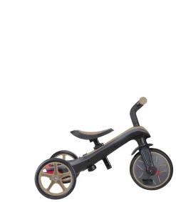 Globber Dreirad für Kinder Explorer Trike 4-in-1 schwarz/sand