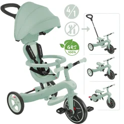 Globber Dreirad für Kinder Explorer Trike 4-in-1 pistazie
