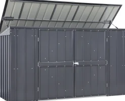 Globel Mülltonnenbox Easy 73 233 x 75 cm anthrazit