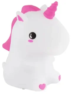 Globo Akku Tischleuchte Unicorn 1.5W RGBW weiß Kunststoff