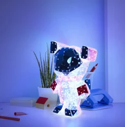 Globo LED-Dekoleuchte für Kinder Brondar Astronaut-Lampe kristalloptik