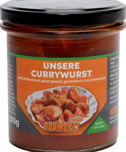 Globus Baumarkt Currywurst im Glas