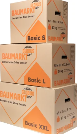 Globus Umzugskarton Profi XL Innenmaß: 64 x 34 x 33,5 cm