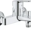 Grohe Badewannenarmatur BauEdge verchromt