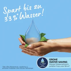 Grohe Brausestange 3 Strahlarten Vitalio Comfort 110 chrom 60 cm