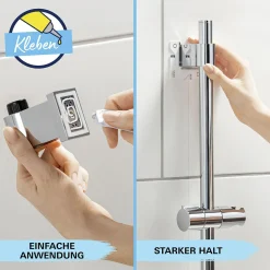 Grohe Brausestange 3 Strahlarten Vitalio Start 110 chrom 60 cm