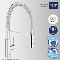 Grohe Spültischarmatur Get verchromt