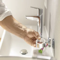 Grohe Start Cube Seifenspender mit Halter supersteel