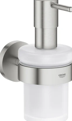 Grohe Start Seifenspender mit Halter supersteel