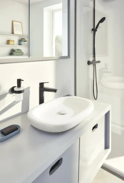 Grohe Start Seifenspender mit Halter matt black