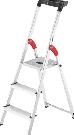 Hailo Aluminium-Sicherheits-Stehleiter L60 StandardLine 2,63 m