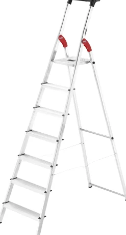 Hailo Aluminium-Sicherheits-Stehleiter L60 StandardLine 3,50 m