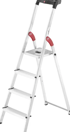 Hailo Aluminium-Sicherheits-Stehleiter L60 StandardLine 2,85 m