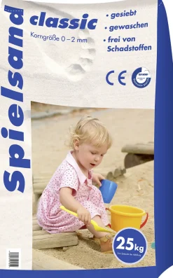 Hamann Spielsand gewaschen 25 kg Sack