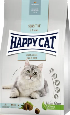 HappyCat Katzenfutter Sensitive Haut & Fell 1,3 kg