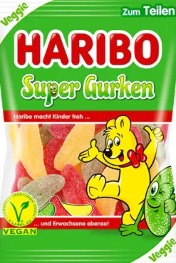 Haribo Fruchtgummi Super Gurken 175 g