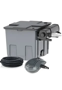 Heissner Durchlauffilter-Set FPU 16000 mit UVC-Klärer Teiche bis 16.000 l