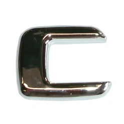 Hermann Schütz 3D-Relief-Chrome-Buchstabe C 25x35mm