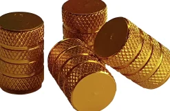 Hermann Schütz Reifen-Ventilkappen gold