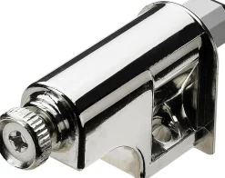 Hettich Anschlag-Türdämpfer zum Anschrauben 60 x 19 x 30 mm aluminium-optik