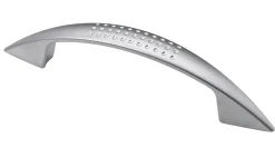 Hettich Möbelgriff  Aluminium Optik 15 x 130 x 28 mm - 1 Stück