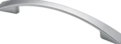 Hettich Möbelgriff  Aluminium Optik 12 x 135 x 25 mm - 1 Stück