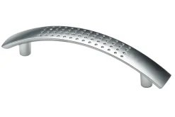 Hettich Möbelgriff  Aluminium Optik 16 x 124 x 24 mm - 1 Stück