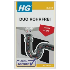 HG Duo Rohrfrei extra Stark 2 x 500 ml