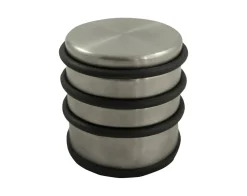 HSI Türstopper hoch Ø 6,8 x 7,4 cm Edelstahl-Optik