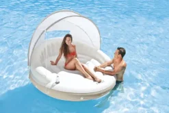 Intex Liege Canopy Island Ø 199 x 150 cm , weiß