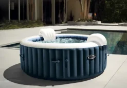 Intex PureSpa Whirlpool Bubble Massage Set 196 x 71 cm, blau