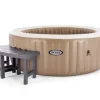 Intex Spa Beistelltisch 2 x 42 cm, dunkelbraun
