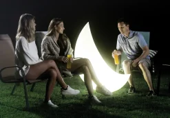 Intex LED Schwimmleuchte Halbmond 135 x 43 x 89 cm (L x B x H)