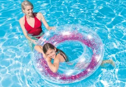 Intex Schwimmring Ø 107 cm, pink/gold